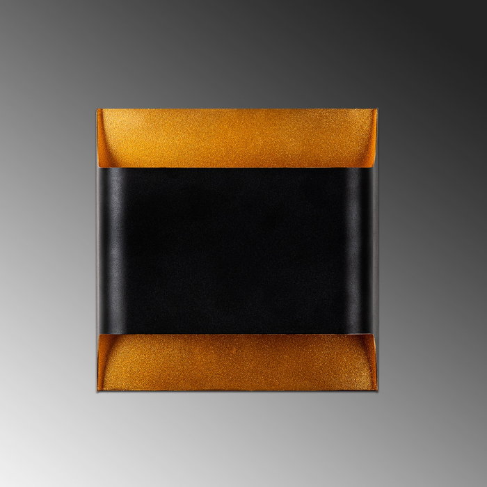 Opviq Bera - 15301 Lámpara de Pared de Metal Negra